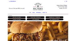 Desktop Screenshot of littlebighornrestaurant.com
